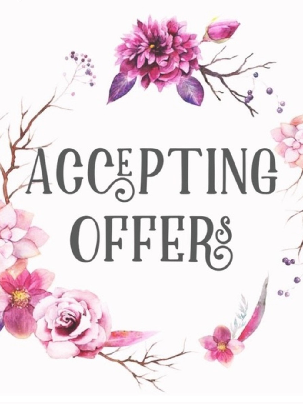 Send offers! 🎉